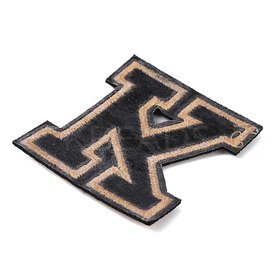 Polyester Computerized Embroidery Cloth Iron On Sequins Patches PATC-SZC0001-01K-1