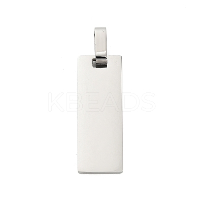304 Stainless Steel Stamping Blank Tag Pendants STAS-Z126-03P-02-1