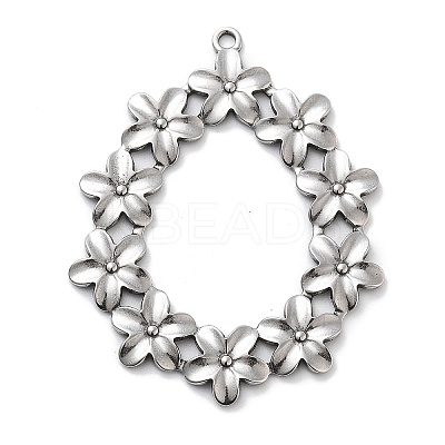 Anti-Tarnish 304 Stainless Steel Pendants STAS-U030-04P-1