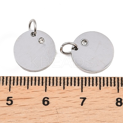 316 Surgical Stainless Steel Pendants STAS-J038-06P-1