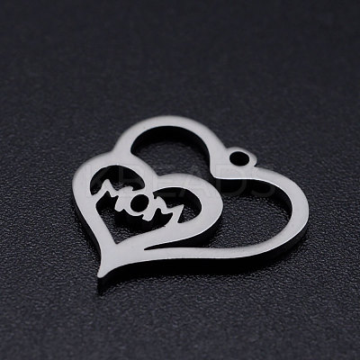 Non-Tarnish 201 Stainless Steel Charms STAS-T046-JN252-1-1