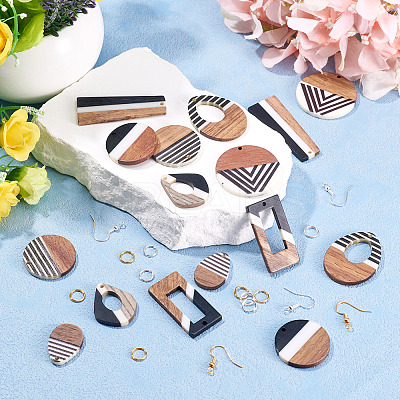 Dangle Earrings DIY Making Kit DIY-BY0001-17-1