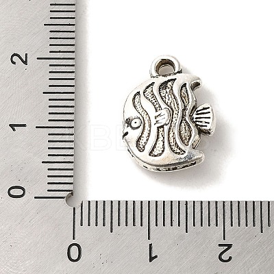 Tibetan Style Alloy Pendants TIBEP-L021-35AS-1