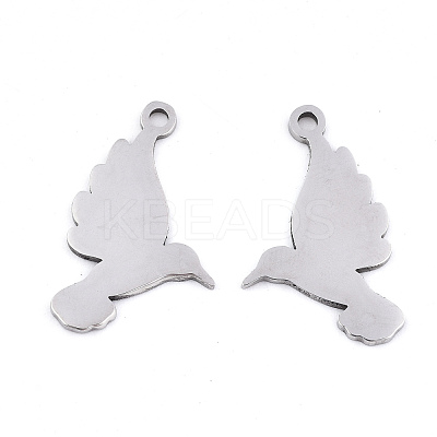 Non-Tarnish 201 Stainless Steel Pendants STAS-S081-028-1