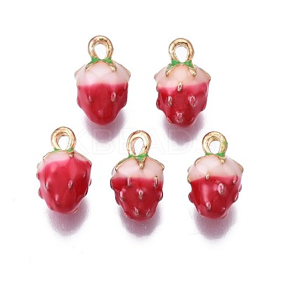 Alloy Enamel Charms ENAM-N054-82-1