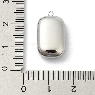 Anti-Tarnish 304 Stainless Steel Pendants STAS-R005-12P-1