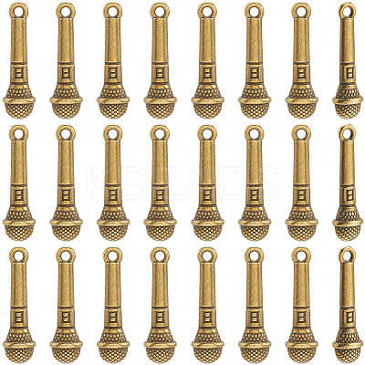 60Pcs Tibetan Style Zinc Alloy Pendants FIND-SC0016-31AB-1