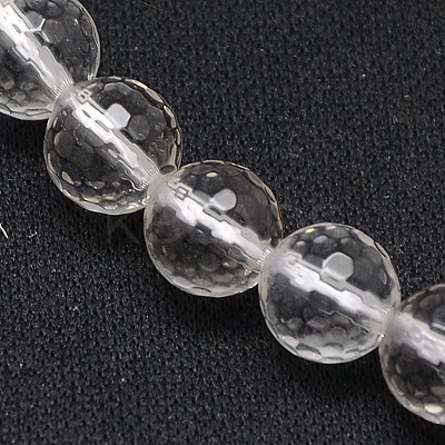 Natural Quartz Crystal Beads G-N0007-8mm-17-1