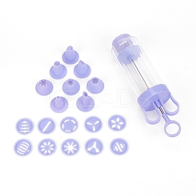 Plastic Cookie Press Gun Kit LS-DIY-E034-05-1
