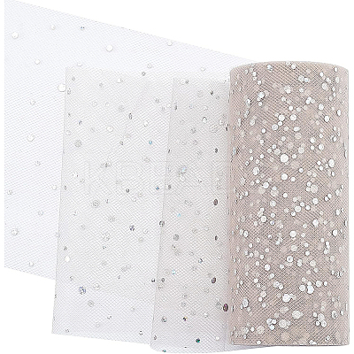 Glitter Sequin Deco Mesh Ribbons OCOR-BC0008-37-1