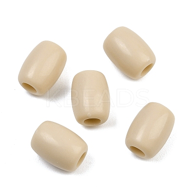 Opaque Acrylic European Beads AC-CBA1794-03E-1