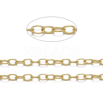 Brass Cable Chains CHC024Y-G-1
