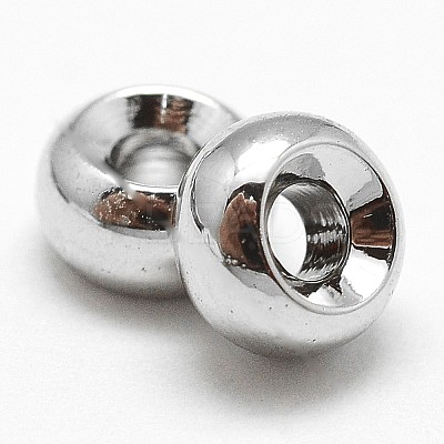 Brass Spacer Rondelle Beads LS-KK-P130-112P-NR-1