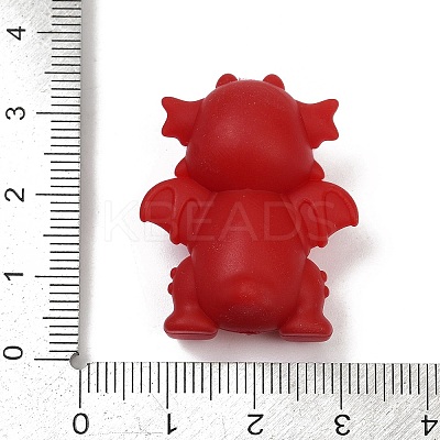 Dinosaur Food Grade Silicone Focal Beads SIL-A009-01C-1