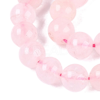 Natural Rose Quartz Beads Strands G-Q601-13A-08-1