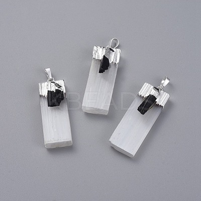 Natural Calcite Big Pendants G-L547-022-1