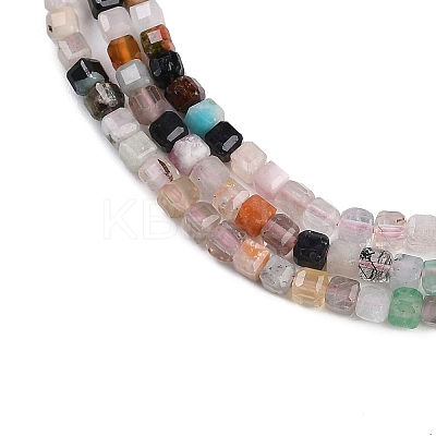Natural Mixed Gemstone Beads Strands X-G-K312-01A-01-1