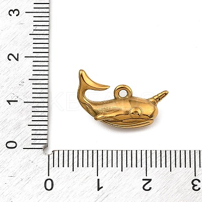 Ocean Theme 304 Stainless Steel Charms STAS-I356-03G-05-1