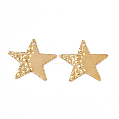 Ion Plating(IP) 304 Stainless Steel Pendants LS-STAS-B031-03G-1