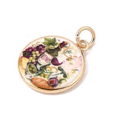 Brass Pendants KK-CBA867D-01G-C-1