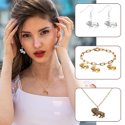 60Pcs Tibetan Style Zinc Alloy Pendants FIND-GA0008-12B-1