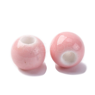 Bright Glazed Porcelain Beads PORC-D300-A29-1