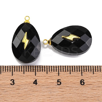 Natural Mixed Stone Pendants G-B089-01G-1