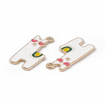 Alloy Enamel Pendants ENAM-C006-03KCG-03-1