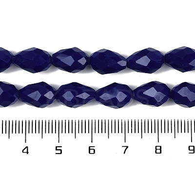 Opaque Solid Color Beads Strands EGLA-N013-P4mm-D03-1