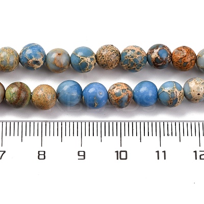 Dyed Natural Regalite/Imperial Jasper/Sea Sediment Jasper Beads Strands X-G-B124-C02-15-1