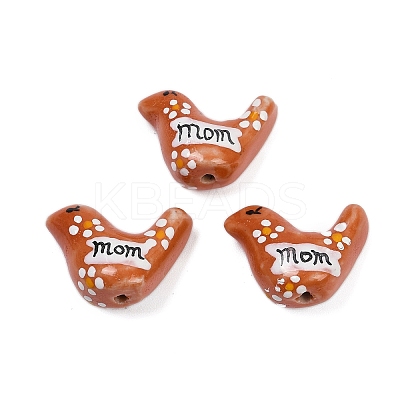 Mother's Day Handmade Porcelain Beads PORC-I029-05-1