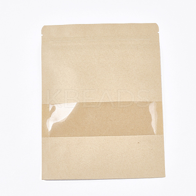 Resealable Kraft Paper Bags OPP-S004-01A-1