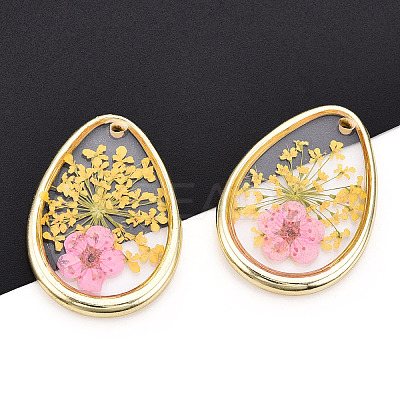 Alloy Epoxy Resin Pendants PALLOY-TAC0044-79-1