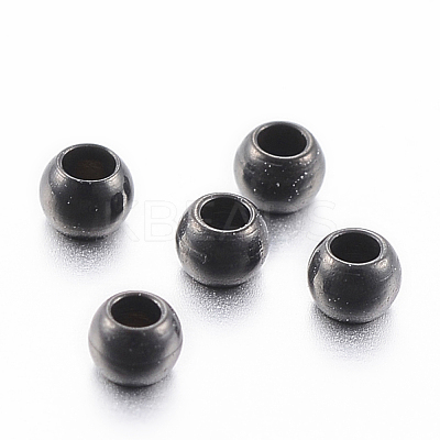 304 Stainless Steel Beads Ion Plating(IP) STAS-H394-08B-1