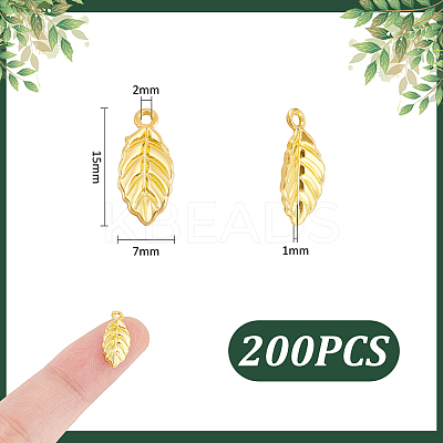 200Pcs Alloy Pendants FIND-UN0004-13-1