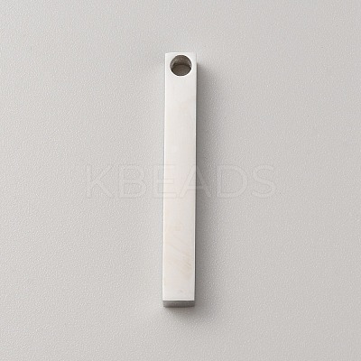 304 Stainless Steel Pendants STAS-WH0043-18P-1