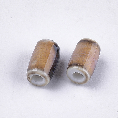 Handmade Porcelain Beads X-PORC-S498-13E-1