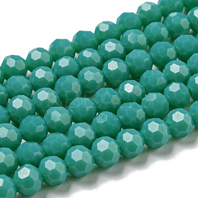 Opaque Glass Beads Stands LS-EGLA-A035-P6mm-D13-1