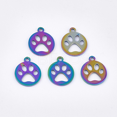 Ion Plating(IP) 304 Stainless Steel Pet Charms STAS-Q201-JN211-1
