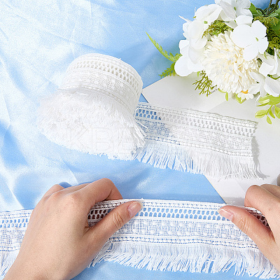 5Yards Polyester Embroidery Ribbon OCOR-GF0004-64A-1