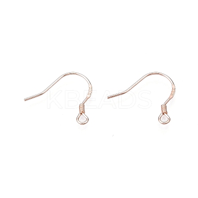 925 Sterling Silver Earring Hooks STER-N016-32RG-1
