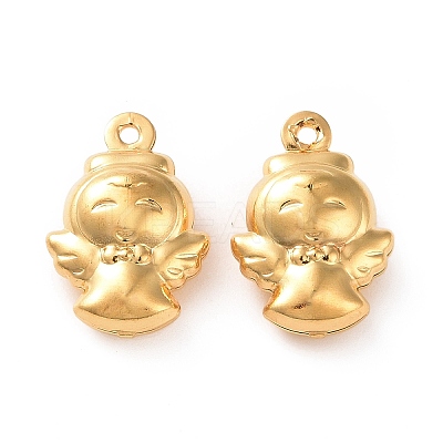 304 Stainless Steel Charms STAS-C057-04G-1