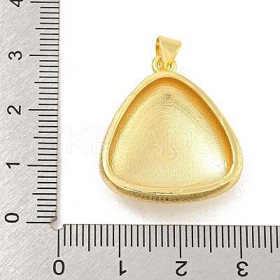 Rack Plating Brass Pendants KK-K341-75B-G-1