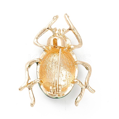 Beetle Enamel Pin JEWB-P012-08G-1