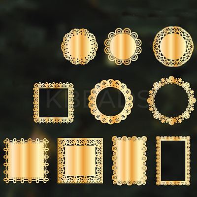 Hollow Lace Scrapbook Paper Pads SCRA-PW0005-03A-1