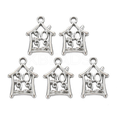 Rack Plating Alloy Pendants PALLOY-S139-005-RS-1