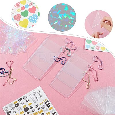 DIY Photocard Sleeve Keychain Making Kit DIY-OC0009-20-1