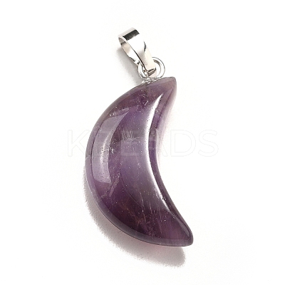 Natural Amethyst Pendants LS-G-Z022-05D-1