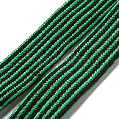 Latex Adjustable Flat Strap with Anti-Rust Iron Hooks AJEW-M042-01A-1