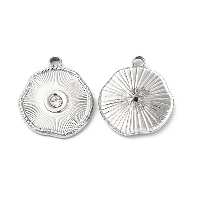 304 Stainless Steel Pendants STAS-R122-11P-1